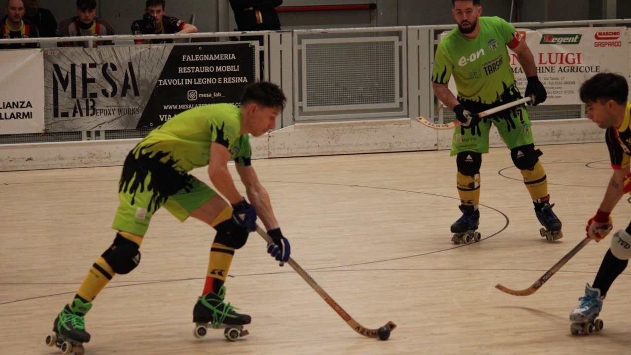 Amatori Vercelli batte Roller Lodi 7-0: prestazione impeccabile