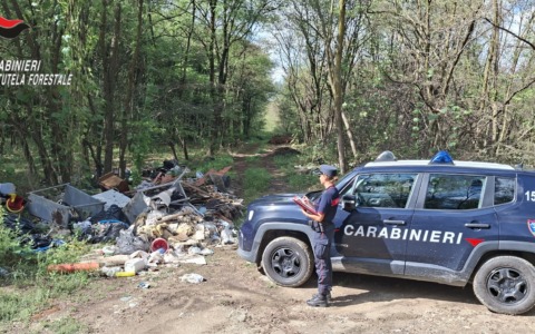 Carabinieri Forestali smascherano i colpevoli della discarica a Quinto Vercellese