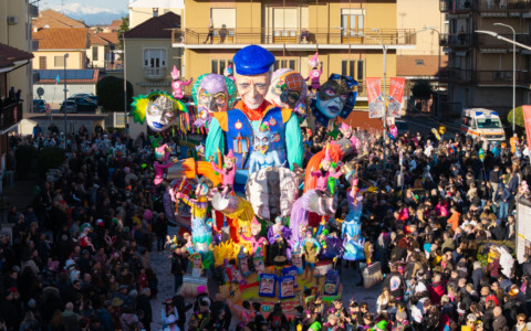 Carnevale di Santhià 2026: trionfo dei “Pitu” e premi per i migliori carri