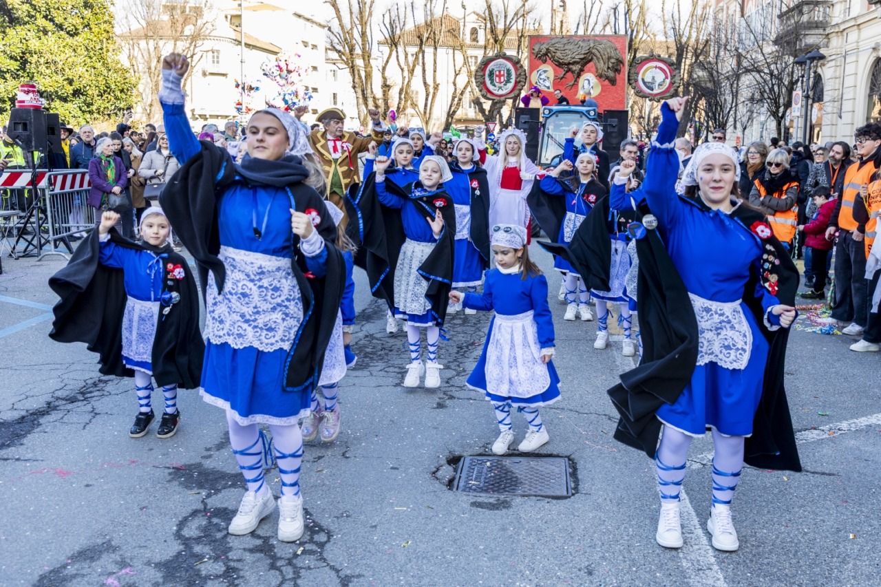 Carnevale di Vercelli 2026: Galleria fotografica della prima sfilata