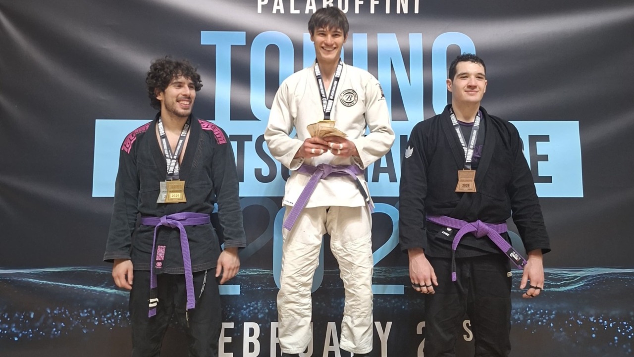 Pietro Ferrero trionfa al Torino Challenge 2026 di jiu jitsu