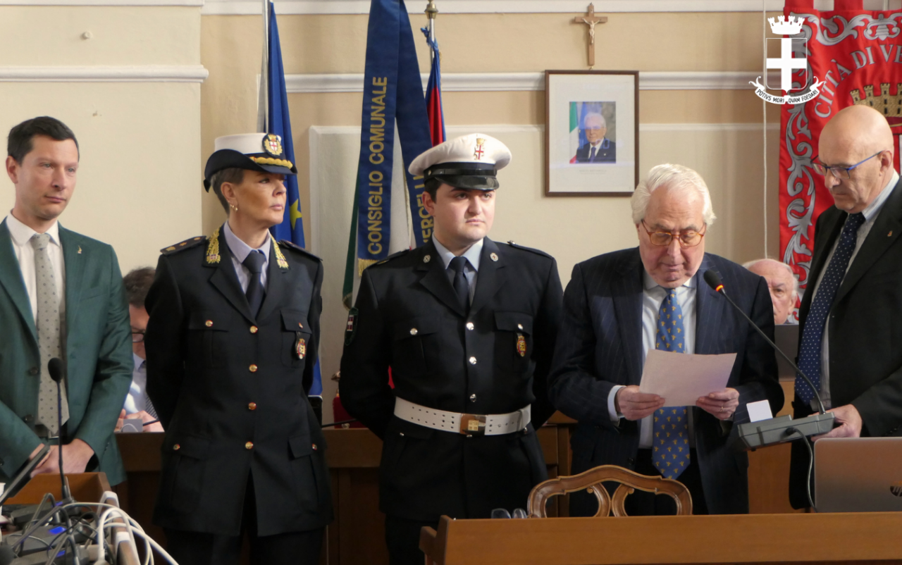 Riconoscimento a Salvatore Calzaretti per il suo intervento eccezionale