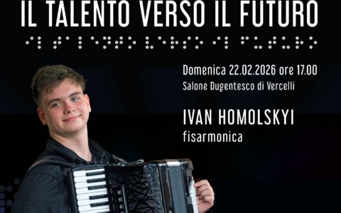 Unione Ciechi di Vercelli presenta Ivan Homolsky in concerto