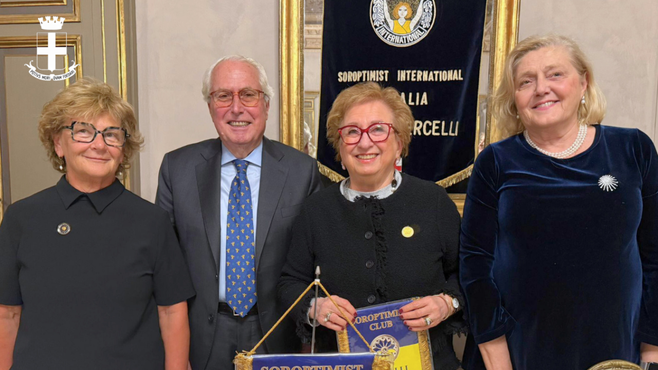 Il sindaco Scheda alla conviviale Soroptimist: un focus su università, cultura ed edilizia