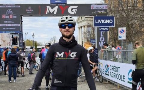 Lorenzo Bisco del Team Myg Vercelli conquista il 23° posto alla Cronoscalata di Superga