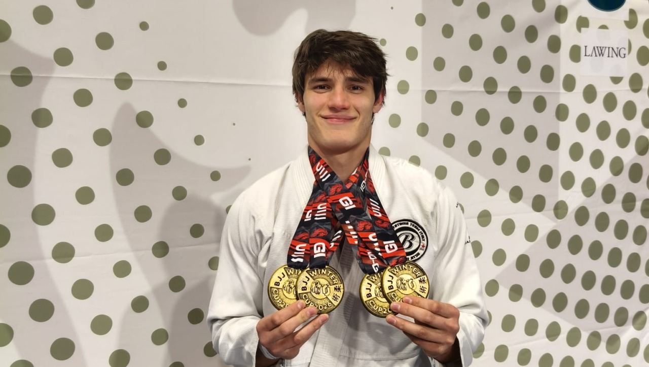 Pietro Ferrero conquista la Brazilian Jiujitsu Winter Cup