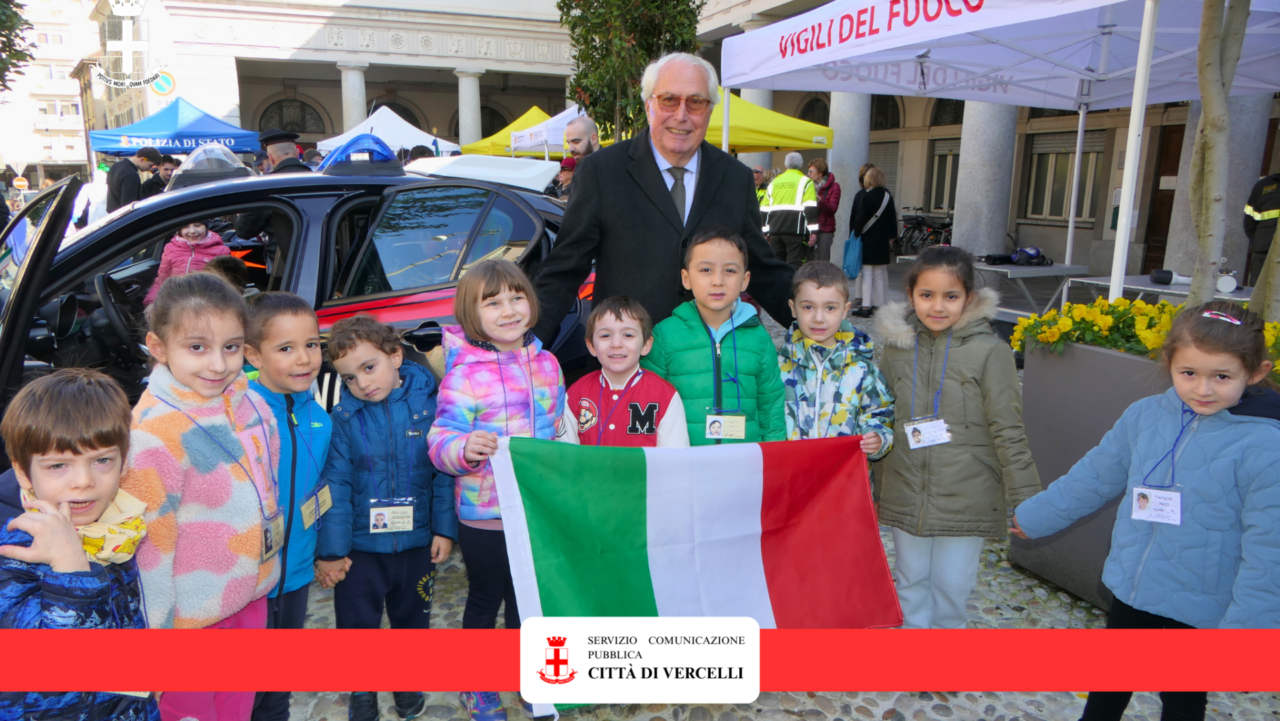 Vercelli celebra la Giornata dell’Unità Nazionale, della Costituzione, dell’Inno e della Bandiera