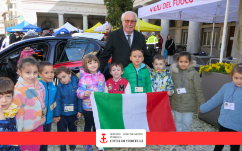 Vercelli celebra la Giornata dell’Unità Nazionale, della Costituzione, dell’Inno e della Bandiera