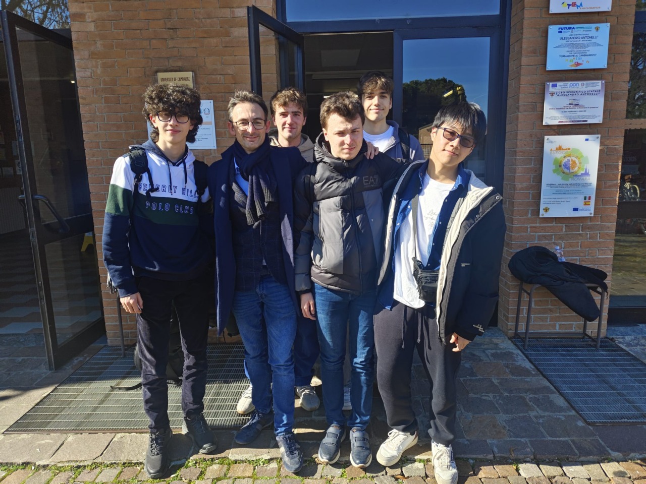 Il Liceo Scientifico Avogadro alla finale delle Olimpiadi di Matematica