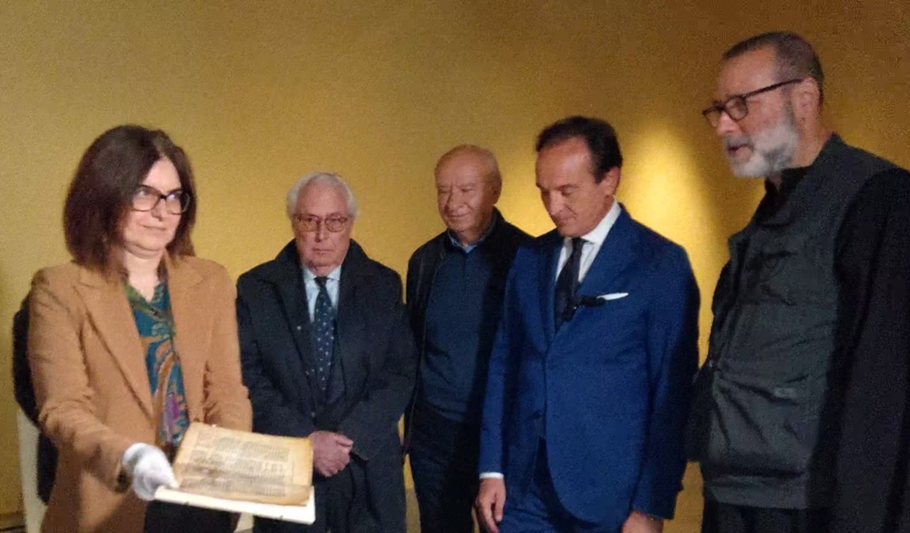 Vercellae Hospitales 2026: I manoscritti francescani in Arca, il presidente Cirio presente