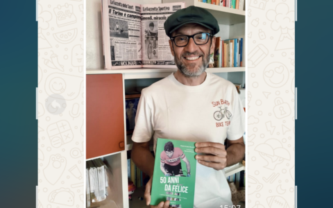 Al Salone Internazionale di Torino, il libro di Max Muraro su Gimondi celebra 50 anni di storia