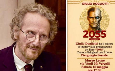 Giulio Dogliotti presenta il suo romanzo ambientato nel 2055 tra androidi e intrighi