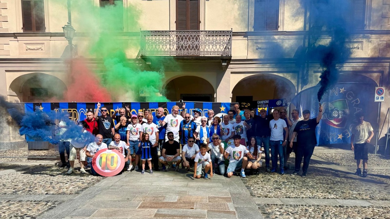L’Inter Club Grange Neroazzurre organizza la “Festa del Doblete” a Trino