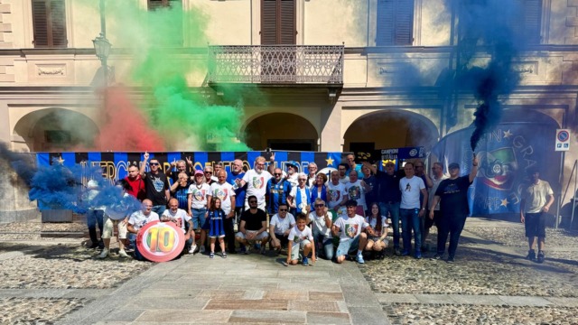 L’Inter Club Grange Neroazzurre organizza la “Festa del Doblete” a Trino