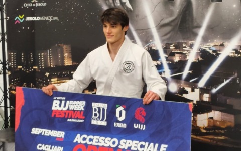 Pietro Ferrero conquista oro e argento ai Nazionali di Jiu Jitsu a Jesolo