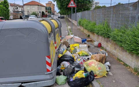 Vercelli: rifiuti in strada, un problema persistente