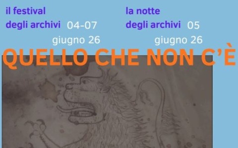 Apertura straordinaria dell’archivio storico comunale per la Notte degli archivi