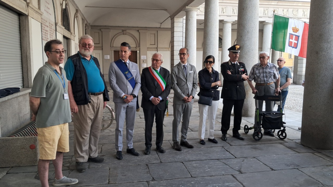 Commemorazione delle vittime innocenti di Vercelli 82 anni dopo il bombardamento