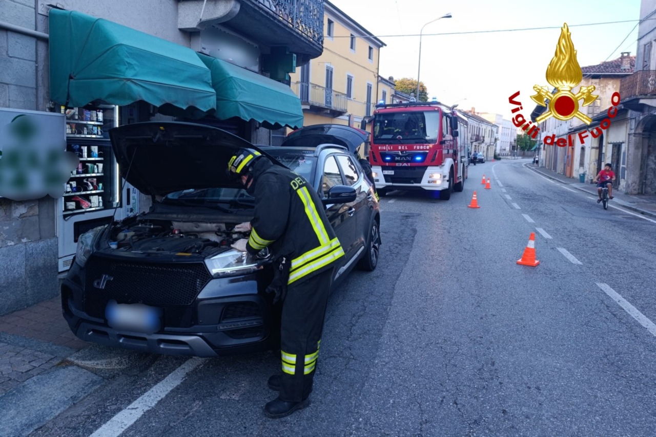 Incidente tra auto e furgone a San Germano: un ferito