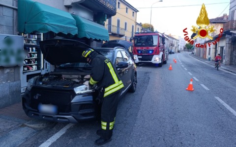 Incidente tra auto e furgone a San Germano: un ferito