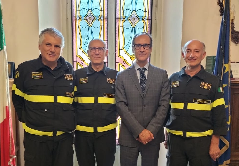 Leonardo Giuseppe Giannace è il nuovo Comandante dei Vigili del Fuoco di Vercelli