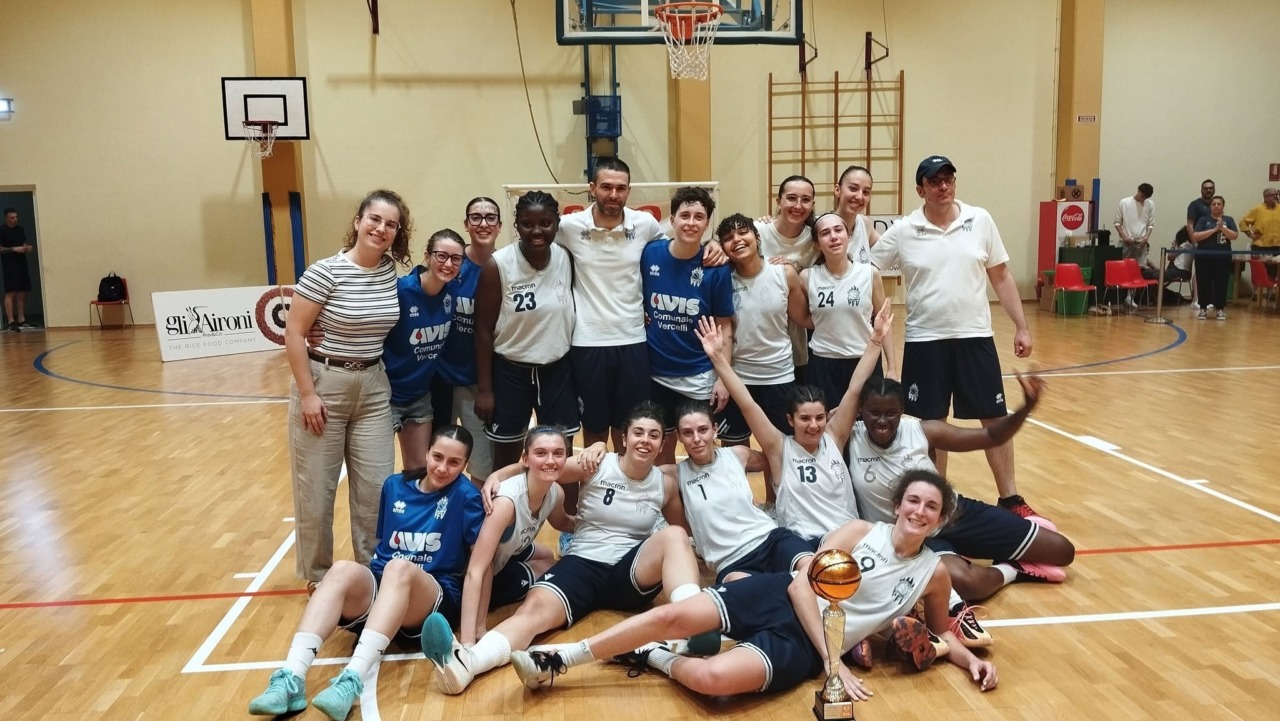 Pallacanestro Femminile Vercelli: promozione in Serie B ufficializzata!