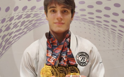 Pietro Ferrero della Pro Vercelli BJJ trionfa al Pistoia Challenge