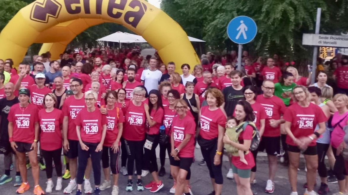 Ritorna la “Vercelli Virtual 5.30”: camminata e corsa all’alba