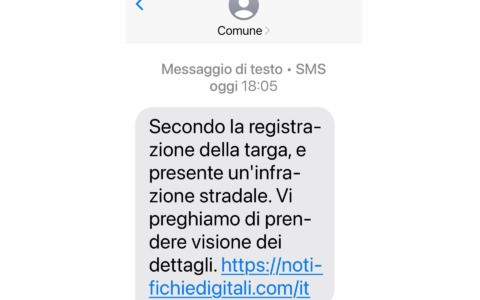 Truffa SMS: l’allerta del Comune di Vercelli