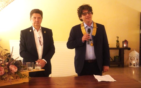 Federico Maria Gastaldi nuovo presidente del Rotary Club Vercelli, succede a Alberto Beccaro