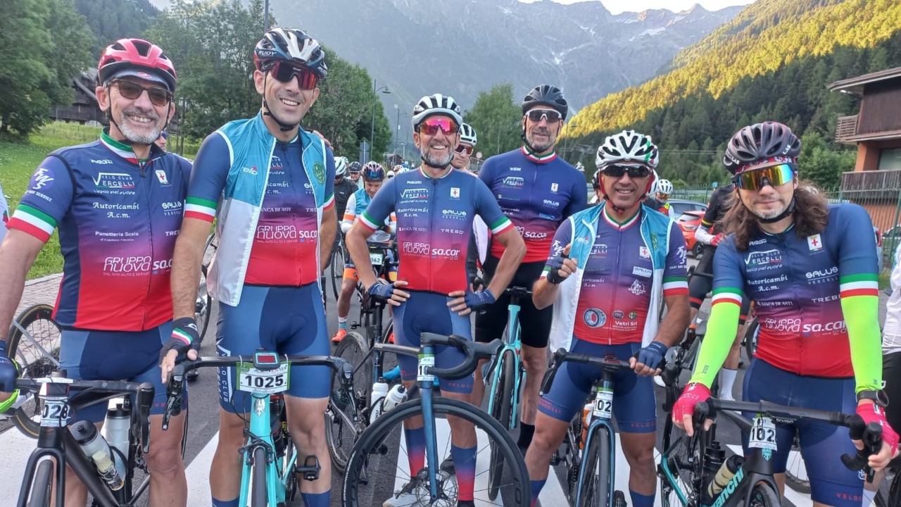 Il Velo Club Vercelli in azione tra le montagne