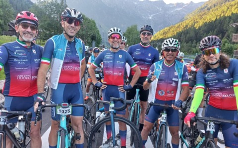 Il Velo Club Vercelli in azione tra le montagne