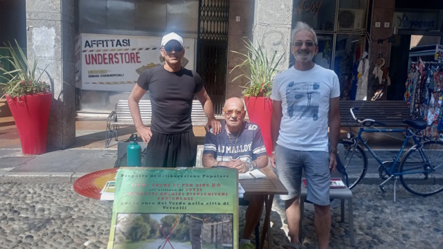 Nuovo appuntamento per la raccolta firme contro i diserbanti a Vercelli