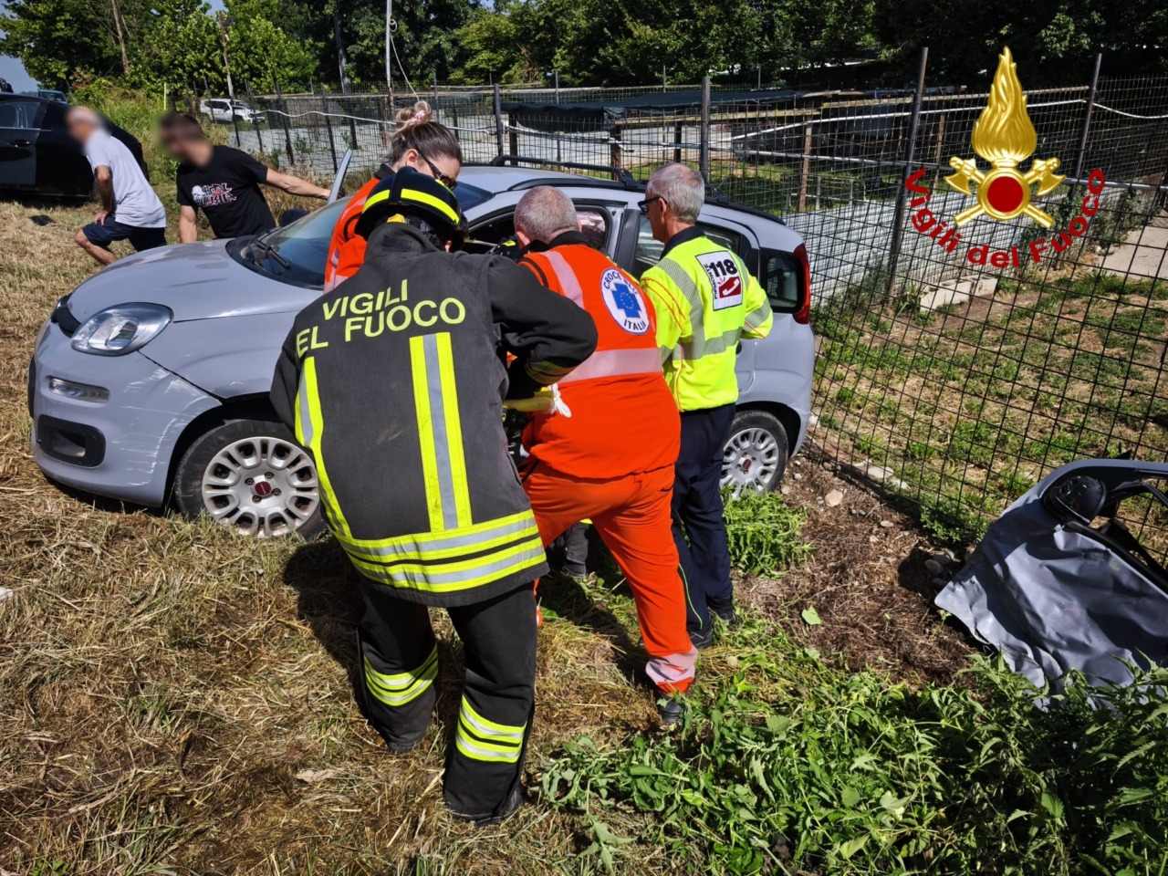 Scontro tra auto a Borgo Vercelli e Villata: due anziani in ospedale